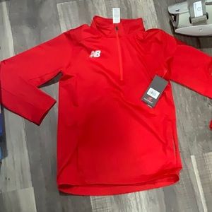 New balance slid half zip
